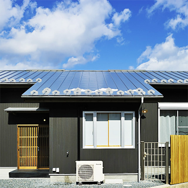 トリニティ製品を使用した家屋建築
